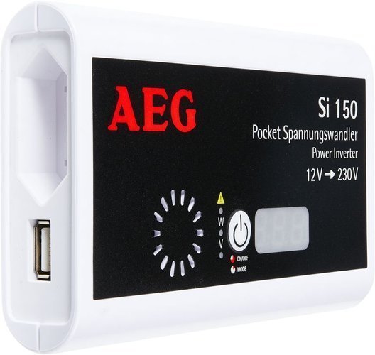 Przetwornica napięcia AEG Si 150 Pocket 12V-230V, 150W