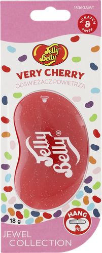 Zapach Jelly Belly 3D Very Cherry Zawieszka zapachowa do samochodu