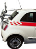 Abarth 500 2008 Bagażnik rowerowy na klapę Fabbri Bici Ok 3