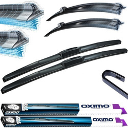 Wycieraczki samochodowe hybrydowe Oximo WUH650+WUH400+WR680350+ gratis zapach
