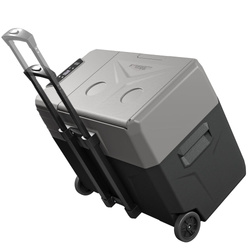 Lodówka turystyczna z kompresorem Yolco BCX40 GREY 39L + bateria modułowa + gratis kostki lodu