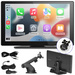 Tablet do samochodu CarPlay Nexadio CP200 bezprzewodowy 9'' kamera cofania