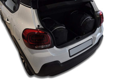 Torby do bagażnika 3 szt Kjust do Citroen C3 Hatchback 2016+