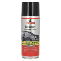 Lakier samochodowy czarny połysk, spray nigrin 400 ml