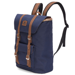 Plecak miejski Baltan City Break 26L - Polska produkcja, zmieści laptopa do 17″ granatowy