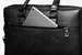 Klasyczna biznesowa torba męska na laptopa 15,6'' cala z Eco Skóry Baltan Classic czarna