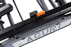 Aguri Active Bike PRO 3 Black Bagażnik rowerowy na hak do przewozu 3 rowerów