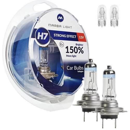Żarówki h7 12v 55w marba strong effect +150% 2 sztuki komplet