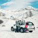 Bagażnik na narty Thule SnowPack M Black aluminium 4 pary nart 2 deski zamykany