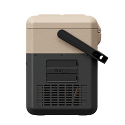Lodówka turystyczna z kompresorem Yolco ET18 SAND 17L Bluetooth 5.0 + bateria modułowa