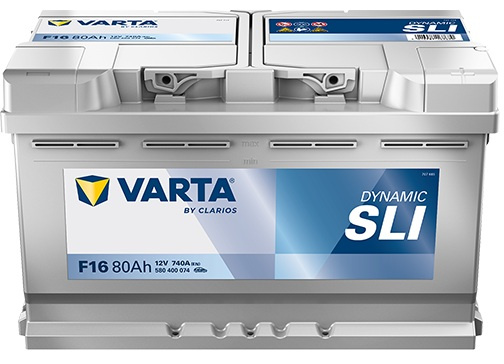 Akumulator Varta SLI 580400074 80Ah 740A P+ 12V