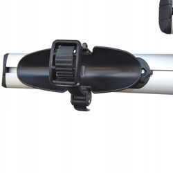 2x Aguri Marathon Basic Silver Uchwyt rowerowy na dach