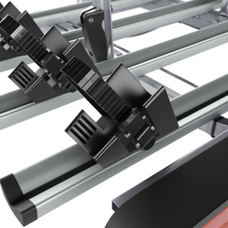 AMOS GIRO 4 Bagażnik rowerowy na hak platforma rowerowa na 4 rowery do 75KG - 13PIN