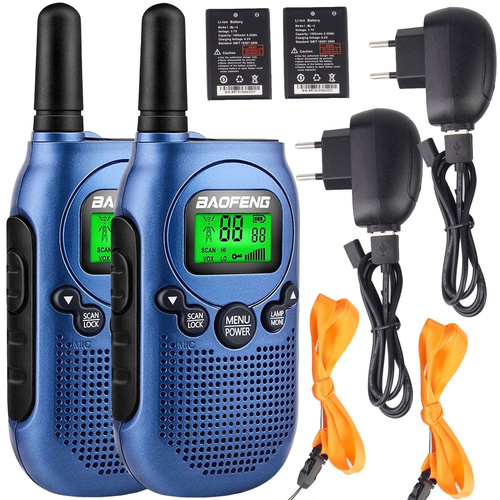 Krótkofalówka Walkie-talkie Baofeng BF-T6 Panda Blue