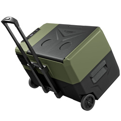 Lodówka turystyczna z kompresorem Yolco BCX30 GREEN 28L + bateria modułowa +kostki lodu