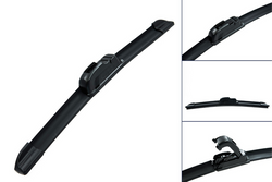 Zestaw wycieraczek Oximo TYPU-U bezszkieletowe WU600 + WU450 + WR307300 + zapach