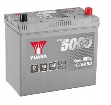 Akumulator Yuasa YBX5053 50Ah 450A P+ 	12V