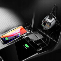 Transmiter samochodowy FM Feegar Q100 Pro