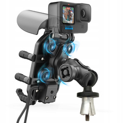 Uchwyt motocyklowy na telefon FreedConn MC39-03 Antywibracyjny USB-C
