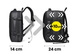 Plecak biznesowy podróżny bagaż podręczny na laptop 15,6'' regulowana komora 10cm Baltan Adventure