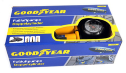 Pompka nożna goodyear 2 cylindry