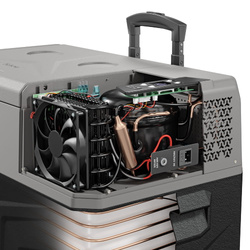 Lodówka turystyczna z kompresorem Yolco BCX40 GREY 39L + bateria modułowa + gratis kostki lodu