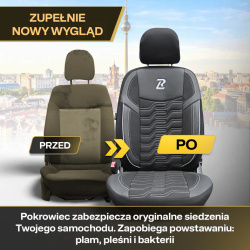 Pokrowce na fotele Berlin przód