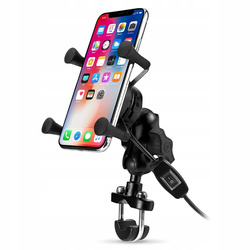 Uchwyt Motocyklowy FreedConn MC7W z ładowaniem indukcyjnym na telefon
