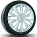 Kołpak samochodowy Delta Silver 15'' 1 szt.