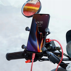 Uchwyt Motocyklowy FreedConn MC7W z ładowaniem indukcyjnym na telefon
