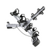 AMOS GIRO 4 Bagażnik rowerowy na hak platforma rowerowa na 4 rowery do 75KG - 13PIN