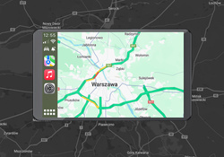 Wideorejestrator kamera tablet samochodowy CarPlay Android Auto Nexadio CC100