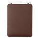 Eleganckie etui na MacBook Air 15 M2 ze skóry naturalnej Baltan Sleeve ciemny brąz