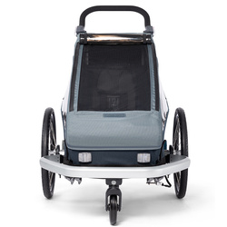 Przyczepka rowerowa dla dziecka 3w1 jogger, wózek spacerowy Croozer Kid Vaaya 1 Graphite Blue