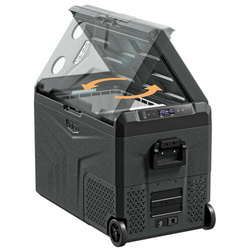 Lodówka turystyczna z kompresorem Yolco TCX50 Carbon 52L 12V 24V 240V + bateria modułowa