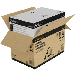 Lodówka turystyczna z kompresorem Yolco BCX30 GREY 28L + bateria modułowa + gratis kostki lodu