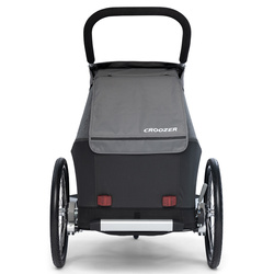 Przyczepka rowerowa dla dziecka, wózek spacerowy 2w1 Croozer Kid Keeke 1 Mountain Grey