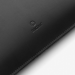 Eleganckie etui na MacBook Air 15 M2 ze skóry naturalnej Baltan Sleeve czarne