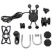 Uchwyt Na Telefon Freedconn Z Ładowarka Usb Motocyklowy 3d Mc18c