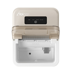 Mobilna kostkarka do lodu - zasilana 12/24V oraz 240V Yolco ICM1 Cream