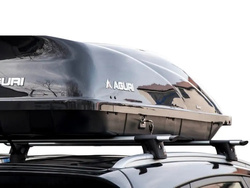 Bagażnik na relingi AGURI RUNNER II AL 1.35 C/D silver 