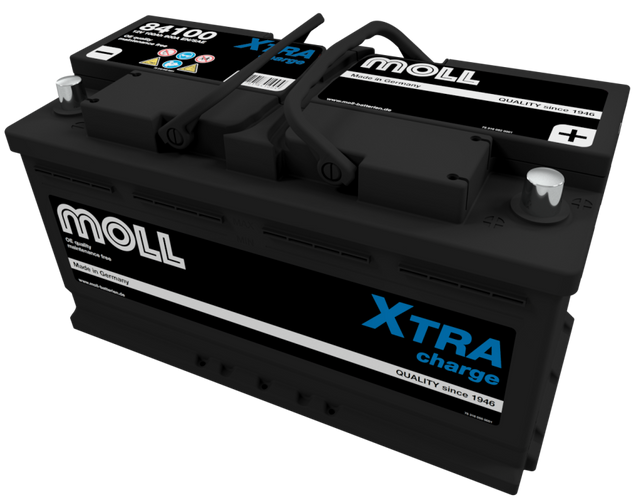 Akumulator Moll MX84100 100Ah 850A P+