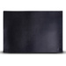 Elegancka mata na biurko podkładka pod myszkę ze skóry Baltan XL 70x50 cm czarna