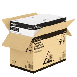 Lodówka turystyczna z kompresorem Yolco KX30 Sand 25L 12V 24V 240V + adapter baterii modułowej Yolco SC/SX