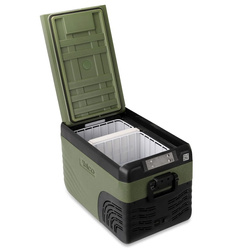 Lodówka turystyczna z kompresorem Yolco KX30 Carbon 25L 12V 24V 240V + adapter baterii modułowej Yolco SC/SX