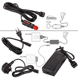 Lodówka turystyczna z kompresorem Yolco ET8 9L Bluetooth + bateria modułowa + gratis kostki lodu