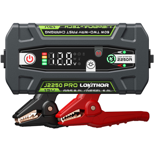 Jump Starter Lokithor J2250 PRO 2250A LiFePO4 12V LED 300lm rozrusznik