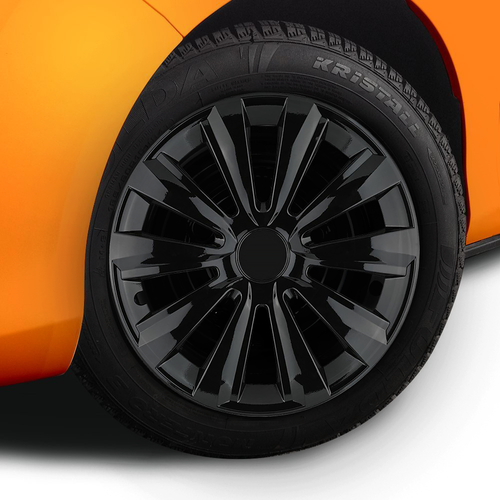 Kołpaki 14 Delta Black czarne 4 szt.