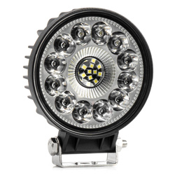 Lampa robocza szperacz LED AMIO AWL62 96W 6500K 9-36V FLOOD IP67 w terenie