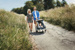 Przyczepka rowerowa dla dziecka 3w1 jogger, wózek spacerowy Croozer Kid Vaaya 1 Graphite Blue